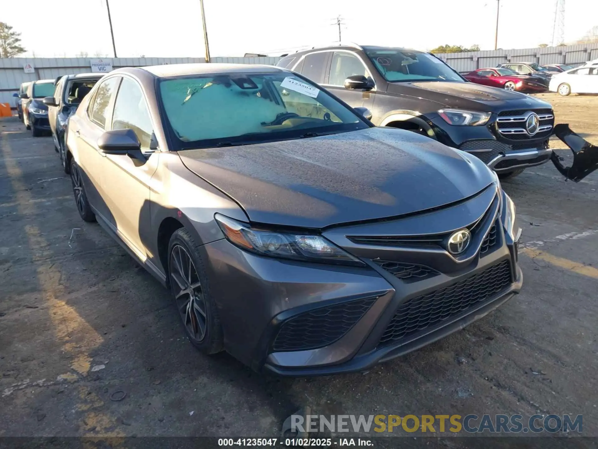 1 Photograph of a damaged car 4T1G11AK3MU472396 TOYOTA CAMRY 2021
