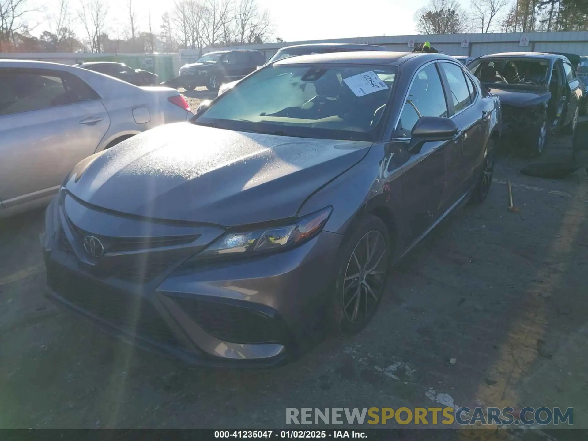 2 Photograph of a damaged car 4T1G11AK3MU472396 TOYOTA CAMRY 2021