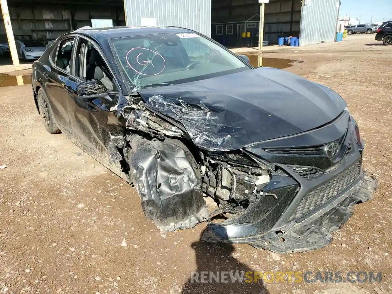 1 Photograph of a damaged car 4T1G11AK3MU479963 TOYOTA CAMRY 2021