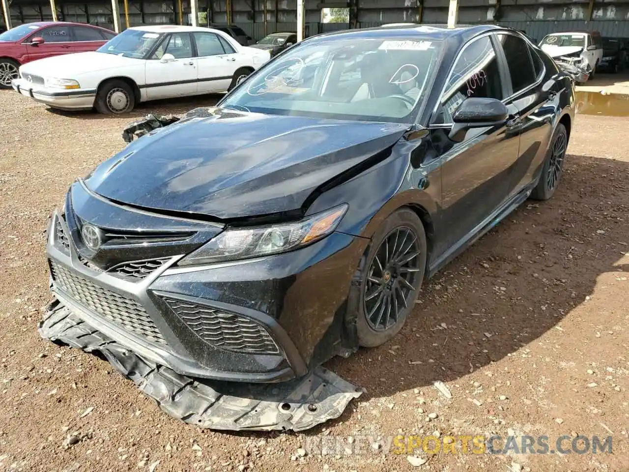 2 Photograph of a damaged car 4T1G11AK3MU479963 TOYOTA CAMRY 2021