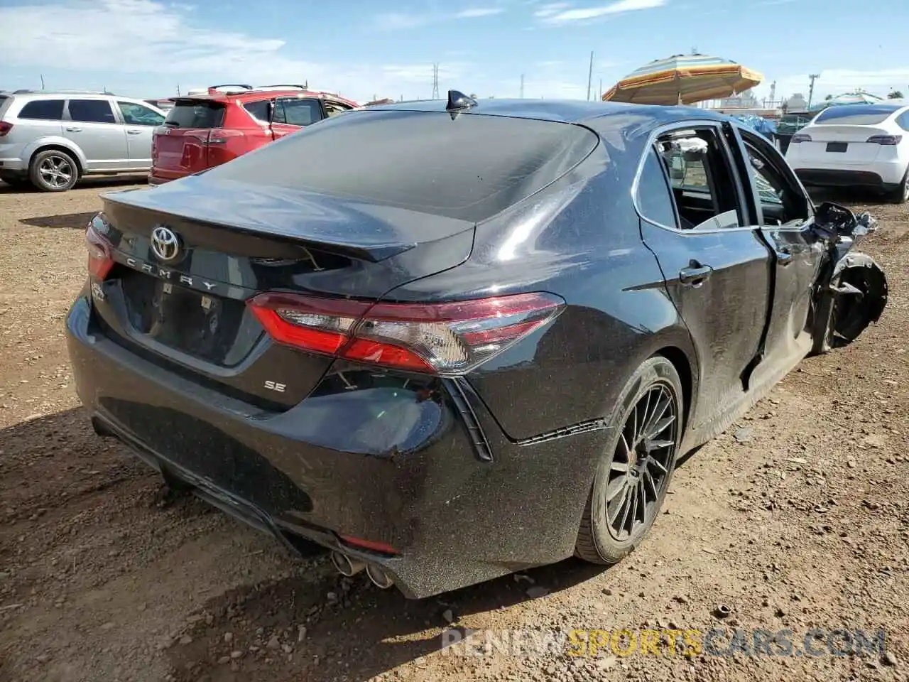 4 Photograph of a damaged car 4T1G11AK3MU479963 TOYOTA CAMRY 2021