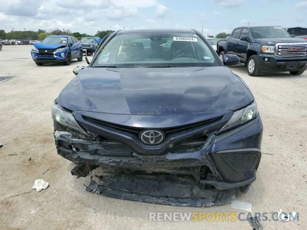 5 Photograph of a damaged car 4T1G11AK3MU485228 TOYOTA CAMRY 2021