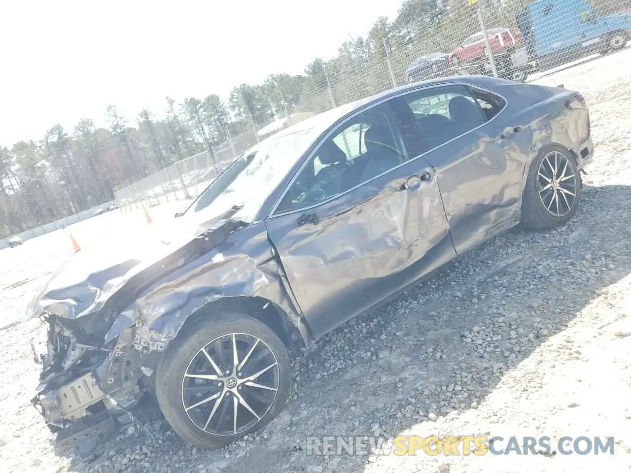 1 Photograph of a damaged car 4T1G11AK3MU486301 TOYOTA CAMRY 2021