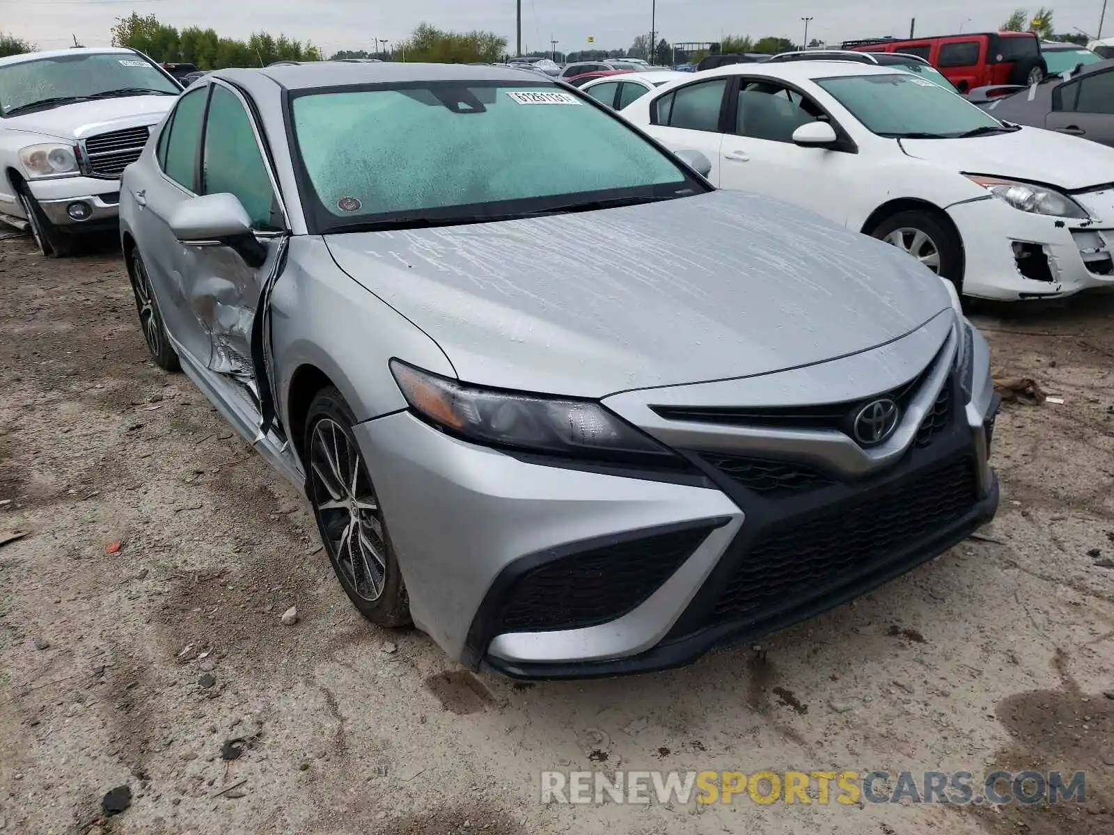 1 Photograph of a damaged car 4T1G11AK3MU488534 TOYOTA CAMRY 2021