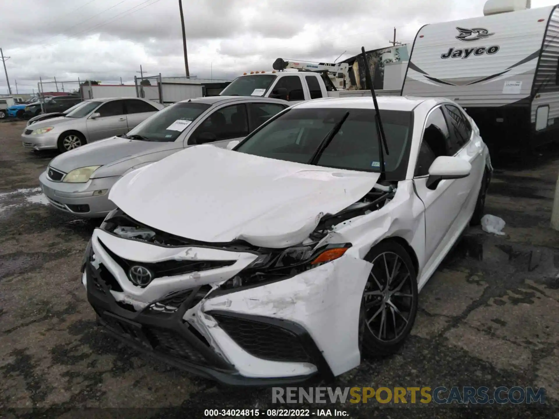 6 Photograph of a damaged car 4T1G11AK3MU491630 TOYOTA CAMRY 2021