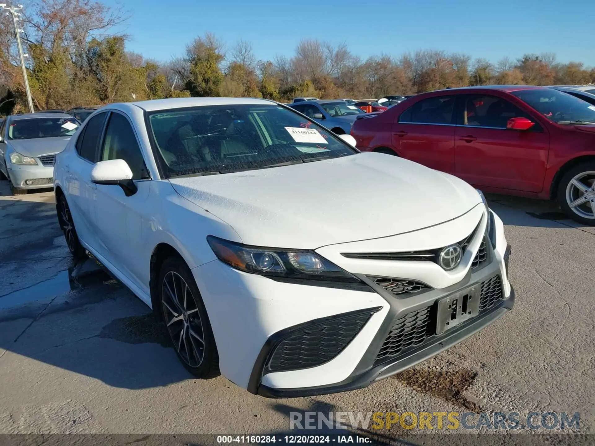 1 Photograph of a damaged car 4T1G11AK3MU493958 TOYOTA CAMRY 2021