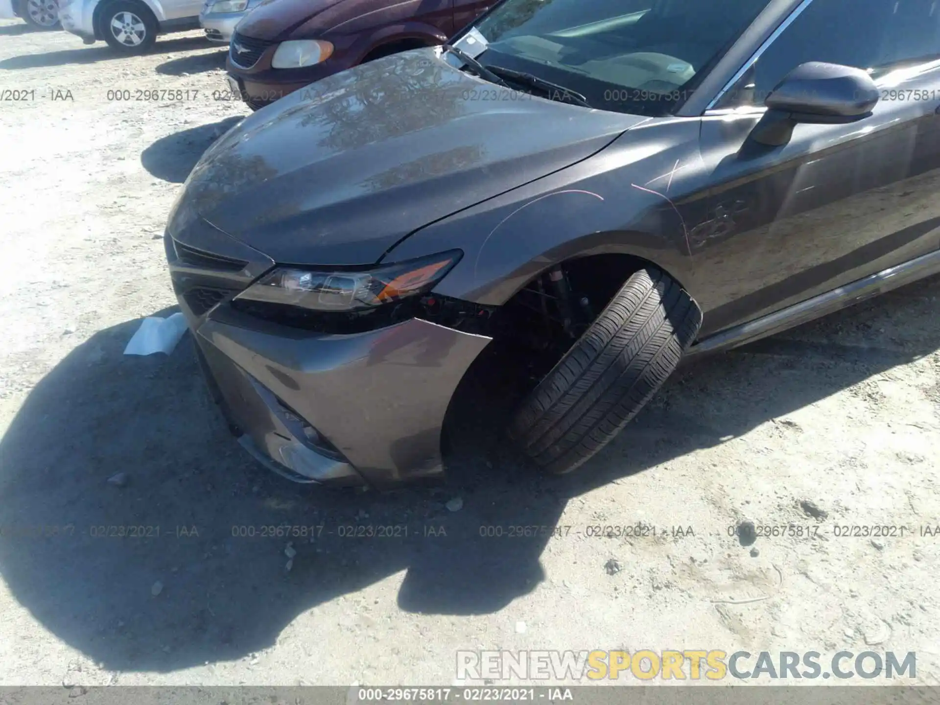 6 Photograph of a damaged car 4T1G11AK3MU518423 TOYOTA CAMRY 2021