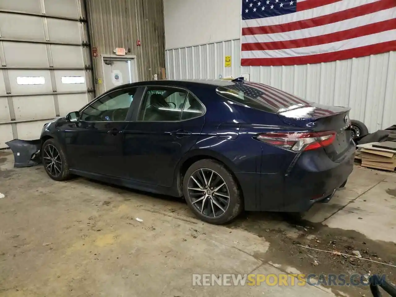 2 Photograph of a damaged car 4T1G11AK3MU519653 TOYOTA CAMRY 2021