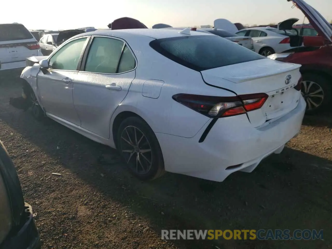2 Photograph of a damaged car 4T1G11AK3MU521208 TOYOTA CAMRY 2021