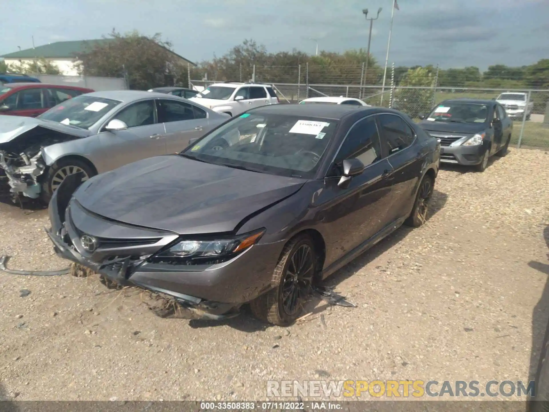 2 Photograph of a damaged car 4T1G11AK3MU522066 TOYOTA CAMRY 2021