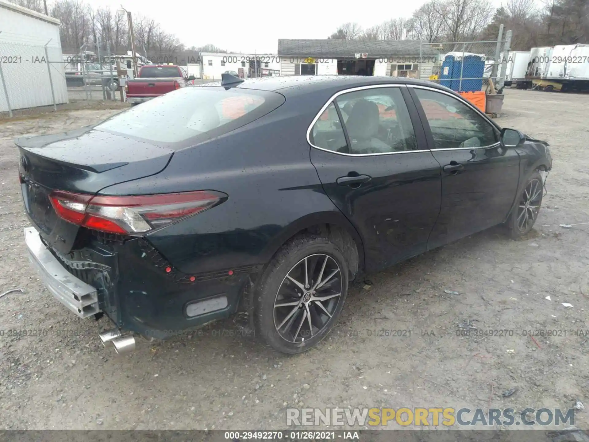 4 Photograph of a damaged car 4T1G11AK3MU527705 TOYOTA CAMRY 2021