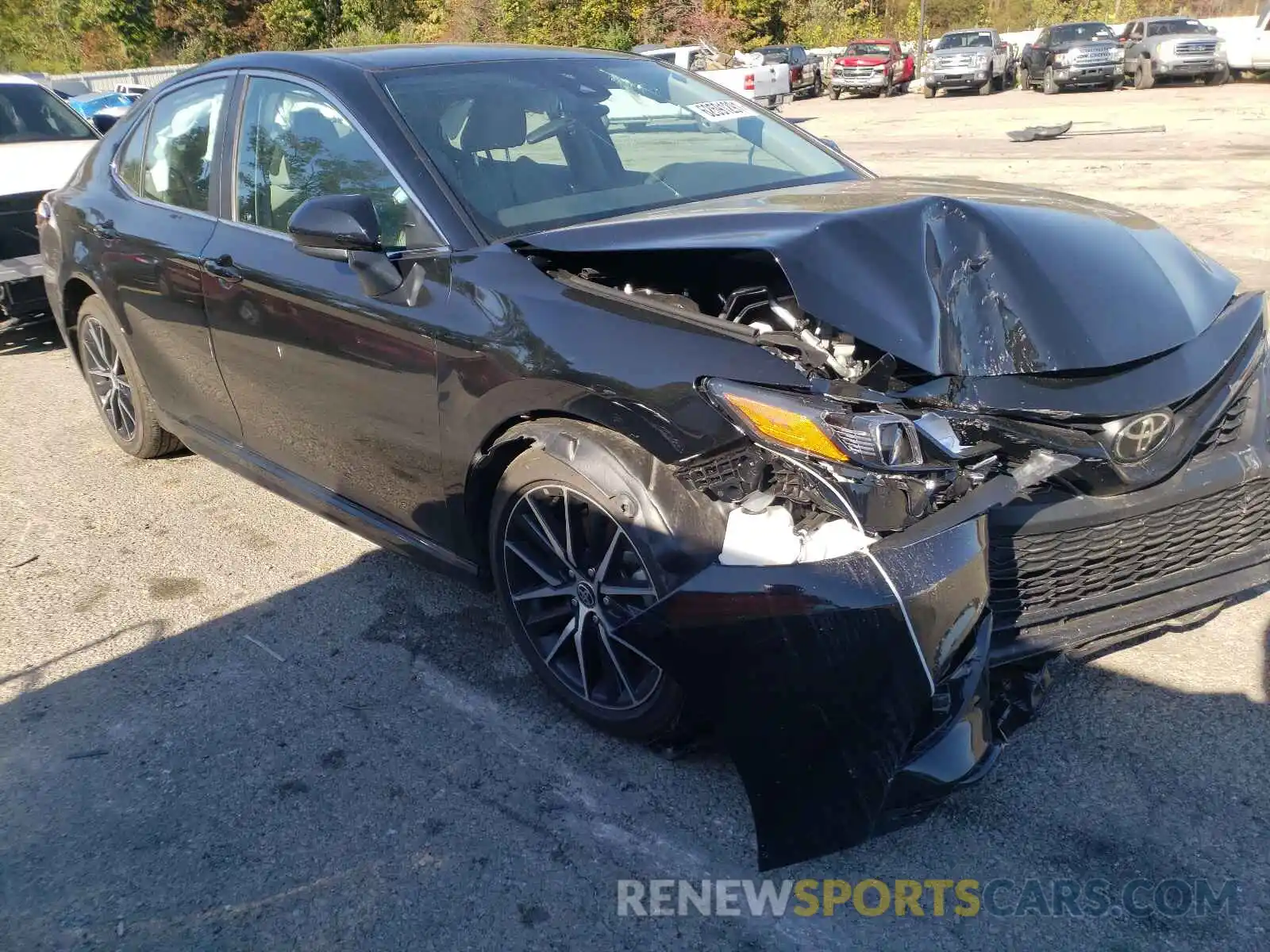 1 Photograph of a damaged car 4T1G11AK3MU529714 TOYOTA CAMRY 2021