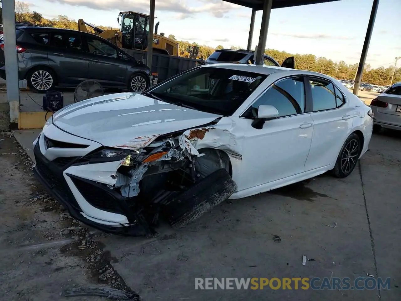 1 Photograph of a damaged car 4T1G11AK3MU530491 TOYOTA CAMRY 2021