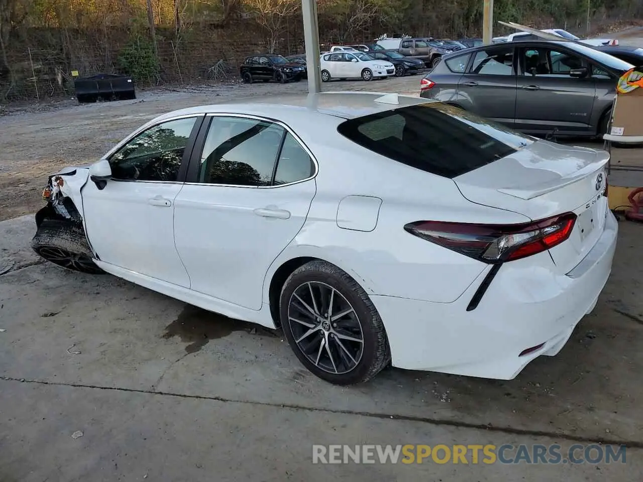 2 Photograph of a damaged car 4T1G11AK3MU530491 TOYOTA CAMRY 2021