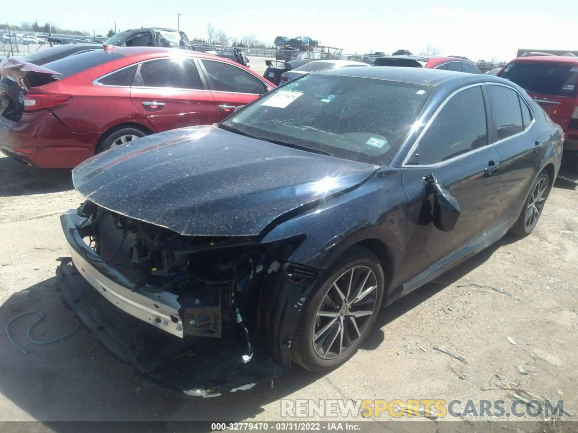 2 Photograph of a damaged car 4T1G11AK3MU531513 TOYOTA CAMRY 2021