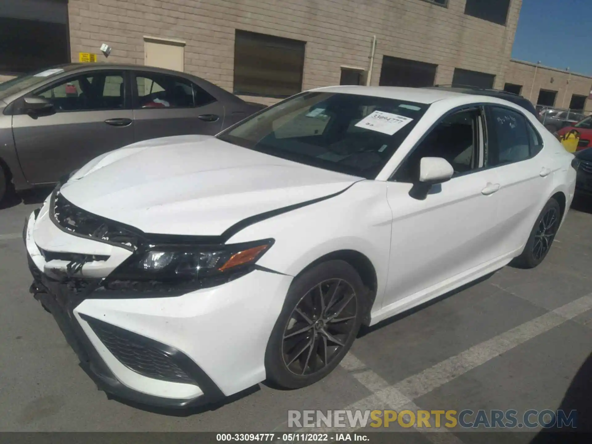 2 Photograph of a damaged car 4T1G11AK3MU541135 TOYOTA CAMRY 2021