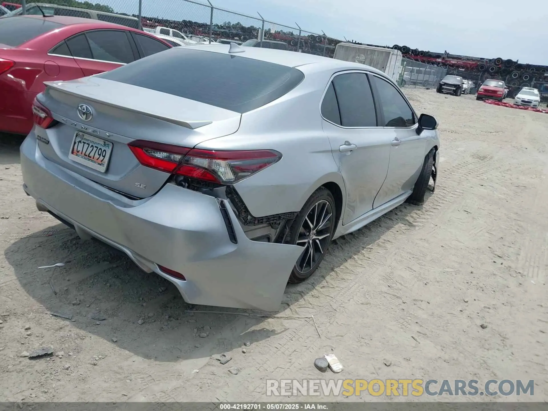 4 Photograph of a damaged car 4T1G11AK3MU542799 TOYOTA CAMRY 2021