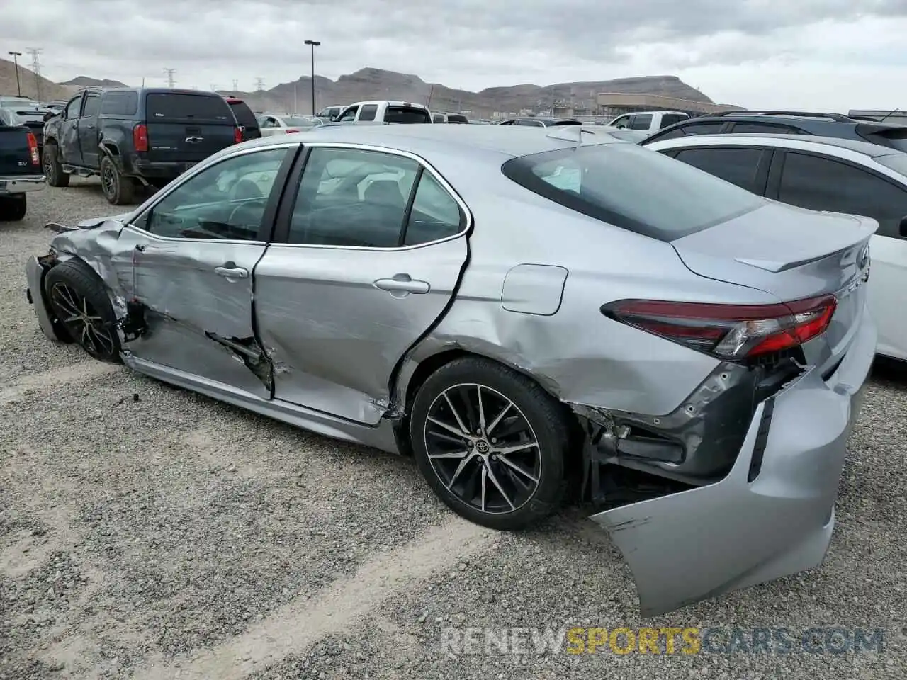 2 Photograph of a damaged car 4T1G11AK3MU551356 TOYOTA CAMRY 2021