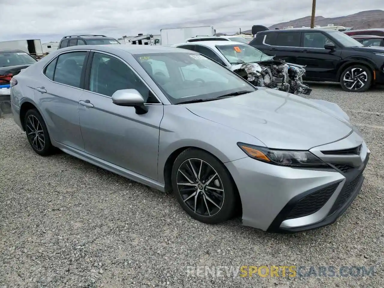 4 Photograph of a damaged car 4T1G11AK3MU551356 TOYOTA CAMRY 2021