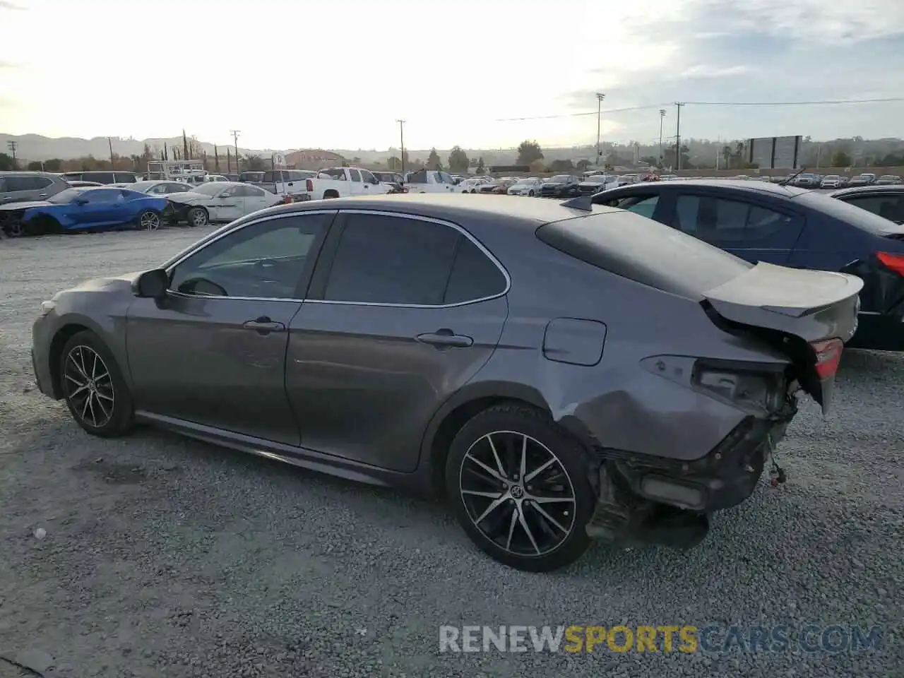 2 Photograph of a damaged car 4T1G11AK3MU552135 TOYOTA CAMRY 2021