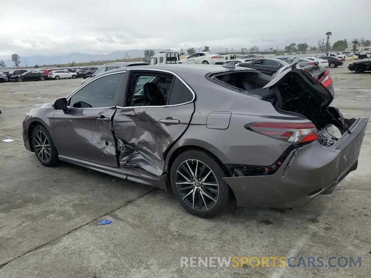2 Photograph of a damaged car 4T1G11AK3MU556170 TOYOTA CAMRY 2021
