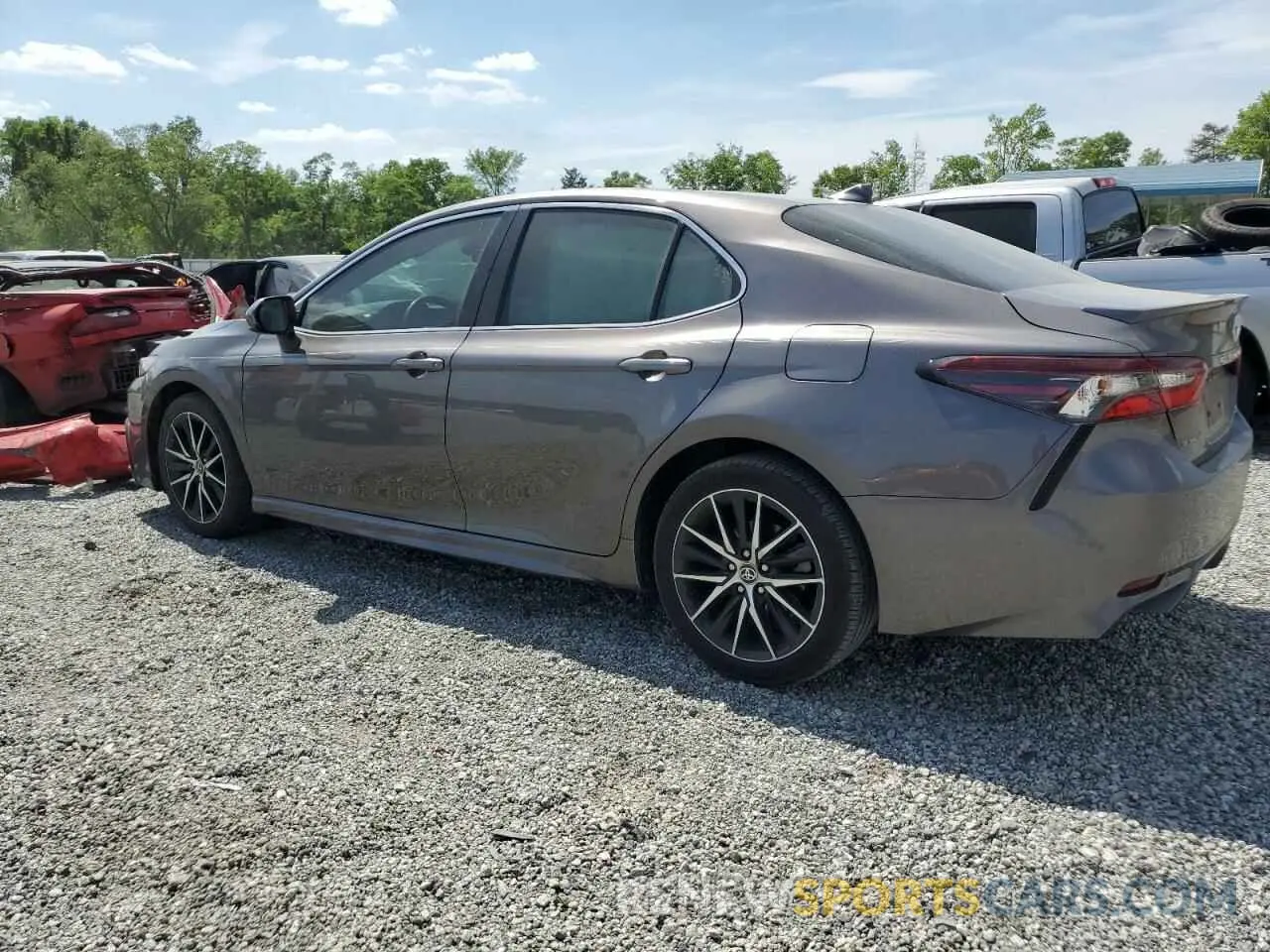 2 Photograph of a damaged car 4T1G11AK3MU558372 TOYOTA CAMRY 2021