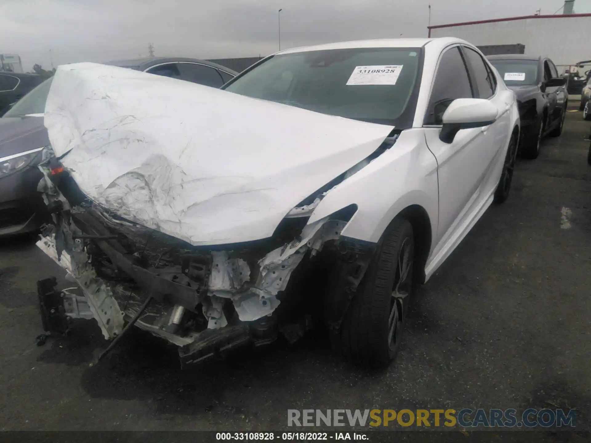 2 Photograph of a damaged car 4T1G11AK3MU558436 TOYOTA CAMRY 2021