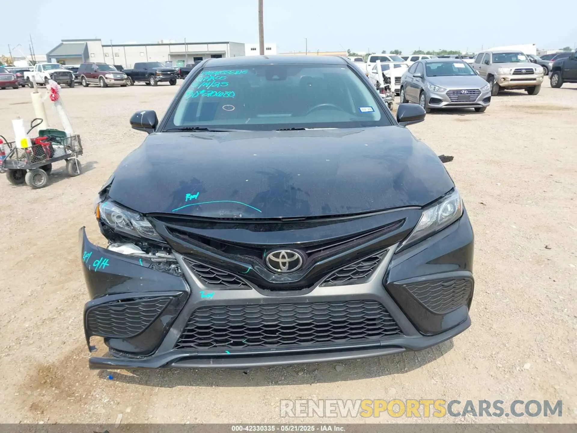 12 Photograph of a damaged car 4T1G11AK3MU558775 TOYOTA CAMRY 2021