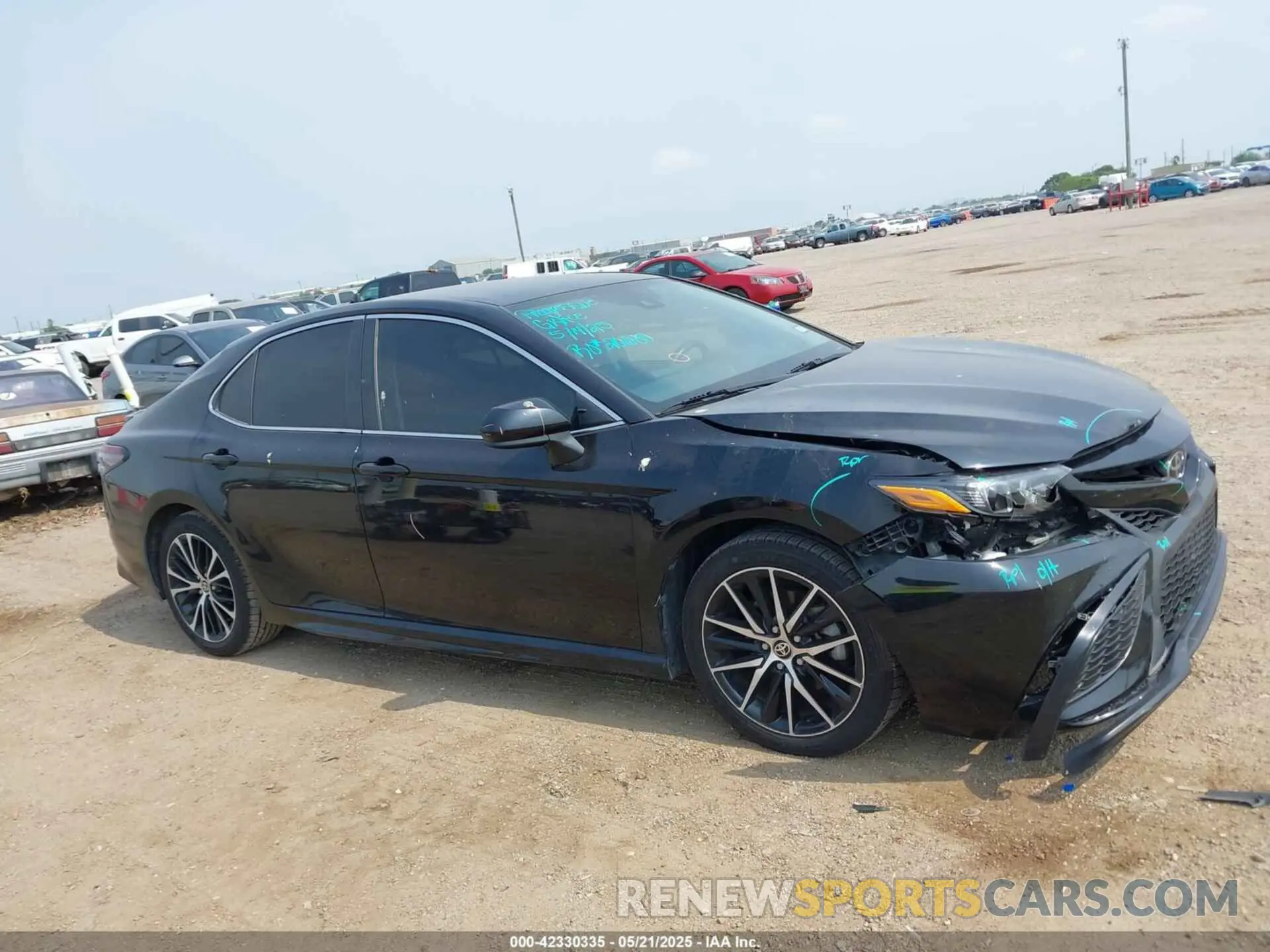 13 Photograph of a damaged car 4T1G11AK3MU558775 TOYOTA CAMRY 2021