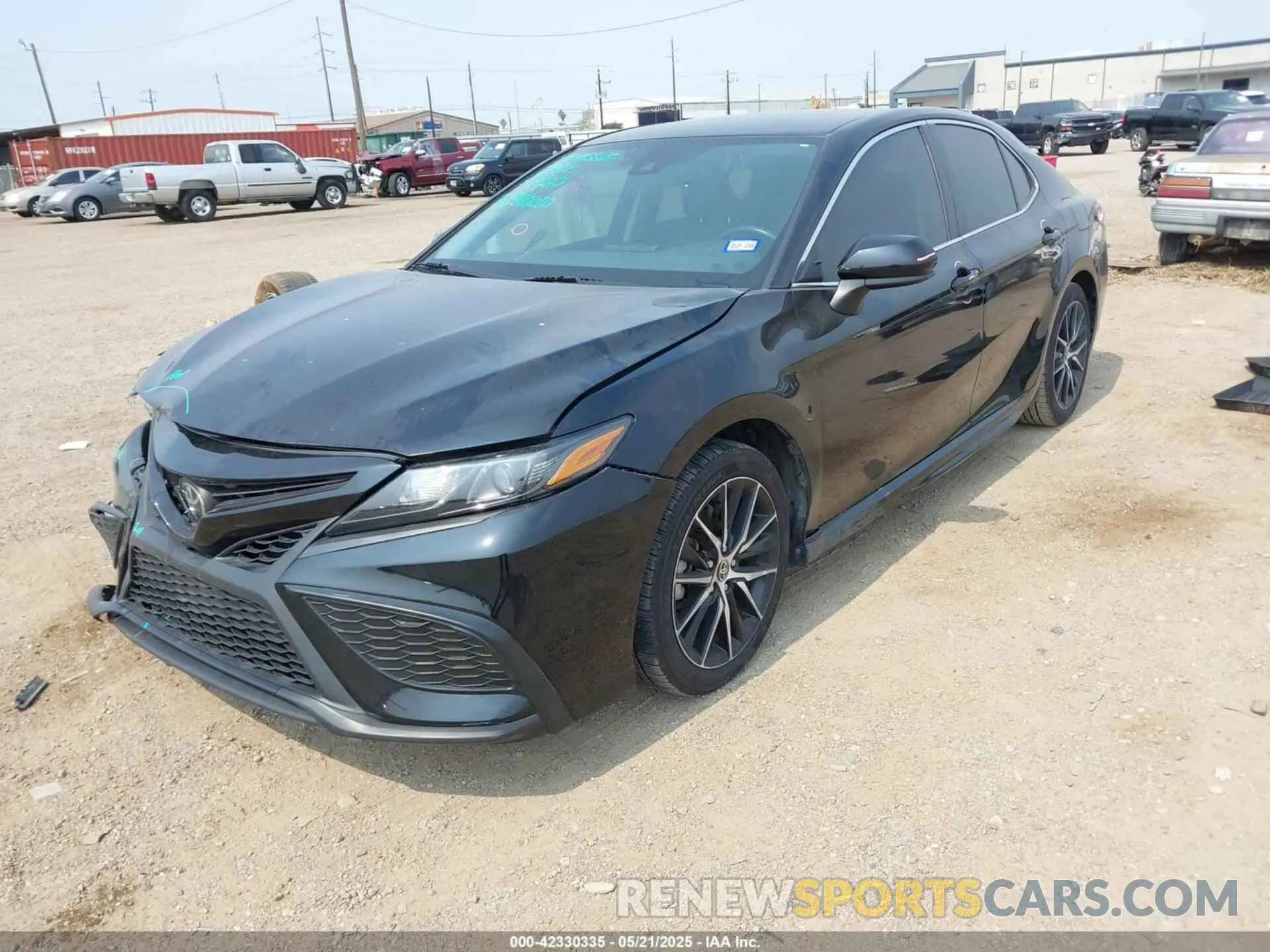 2 Photograph of a damaged car 4T1G11AK3MU558775 TOYOTA CAMRY 2021