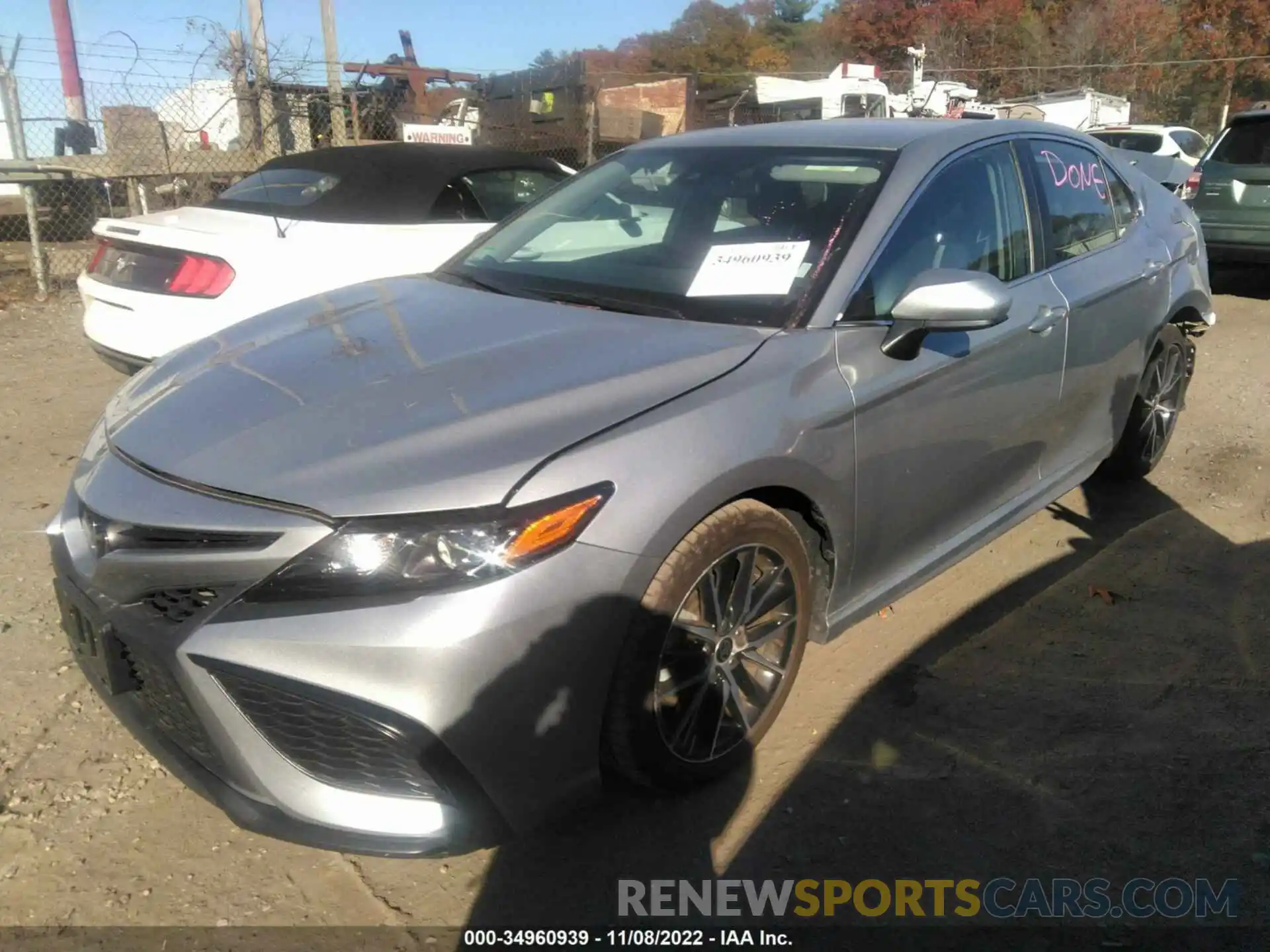 2 Photograph of a damaged car 4T1G11AK3MU558808 TOYOTA CAMRY 2021