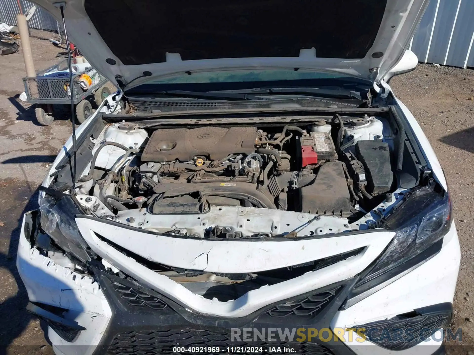 10 Photograph of a damaged car 4T1G11AK3MU560462 TOYOTA CAMRY 2021