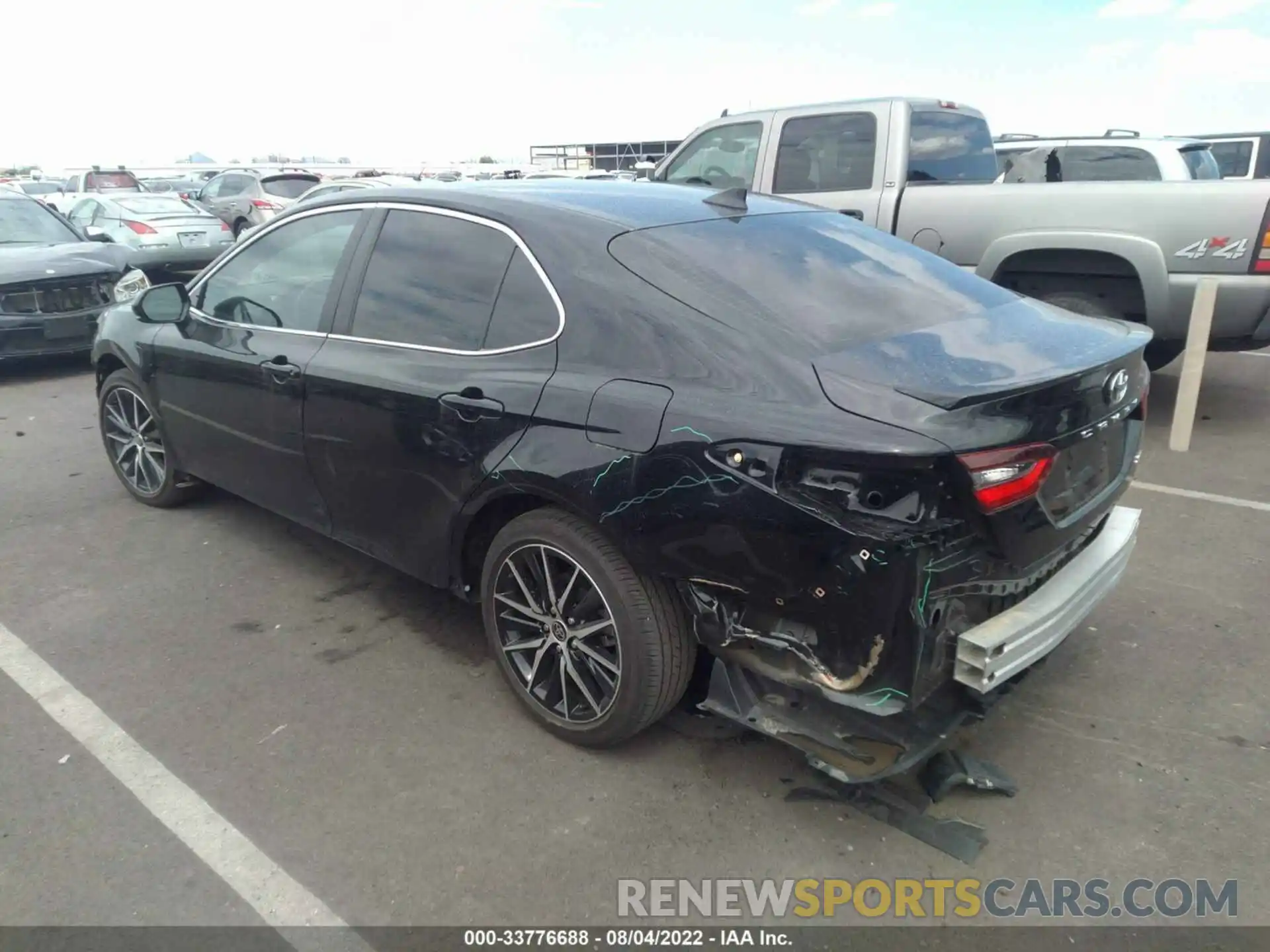 3 Photograph of a damaged car 4T1G11AK3MU565712 TOYOTA CAMRY 2021