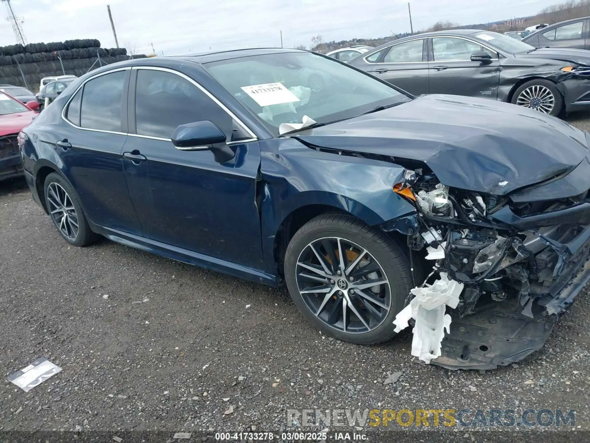 1 Photograph of a damaged car 4T1G11AK3MU567671 TOYOTA CAMRY 2021