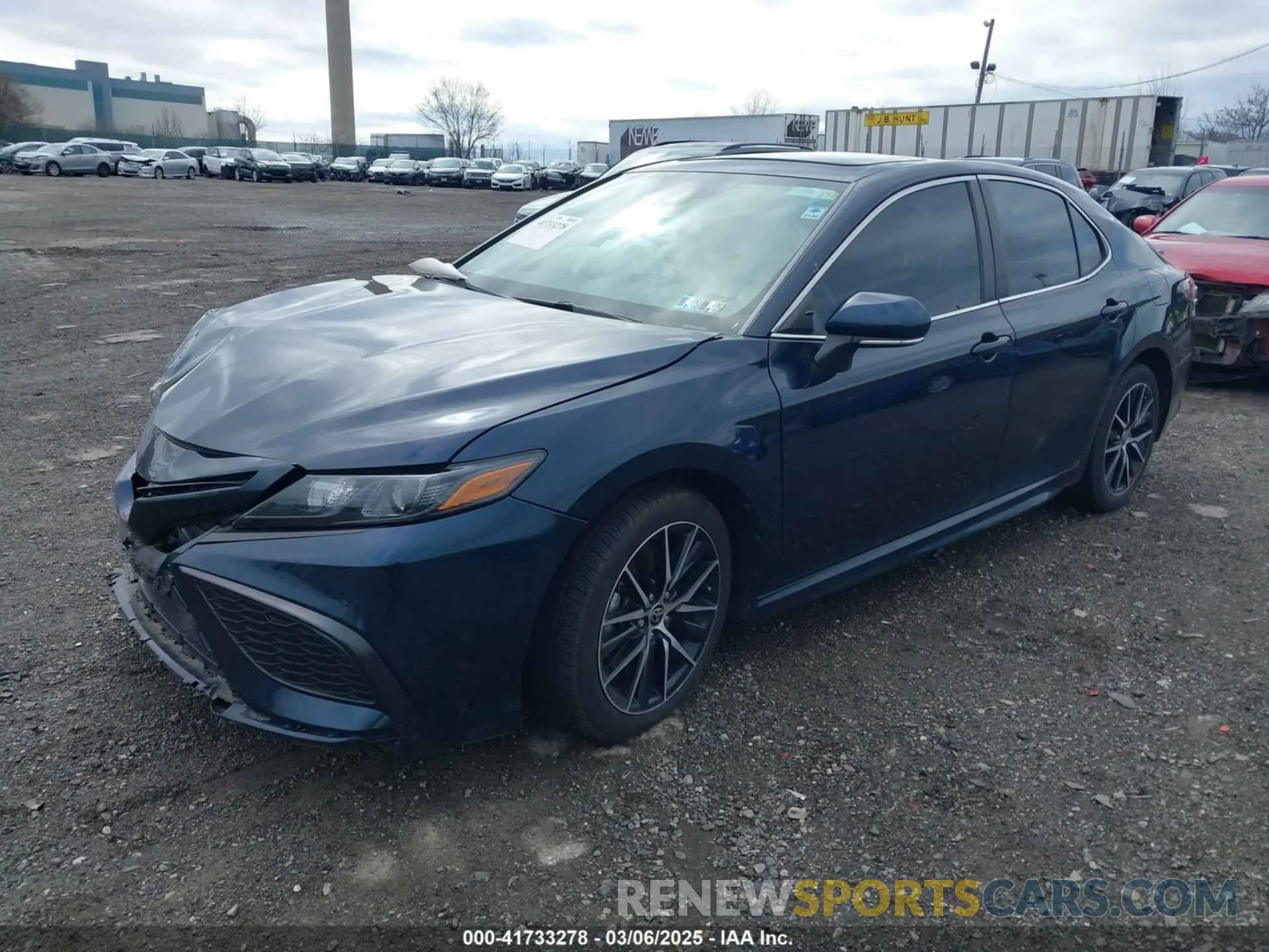 2 Photograph of a damaged car 4T1G11AK3MU567671 TOYOTA CAMRY 2021
