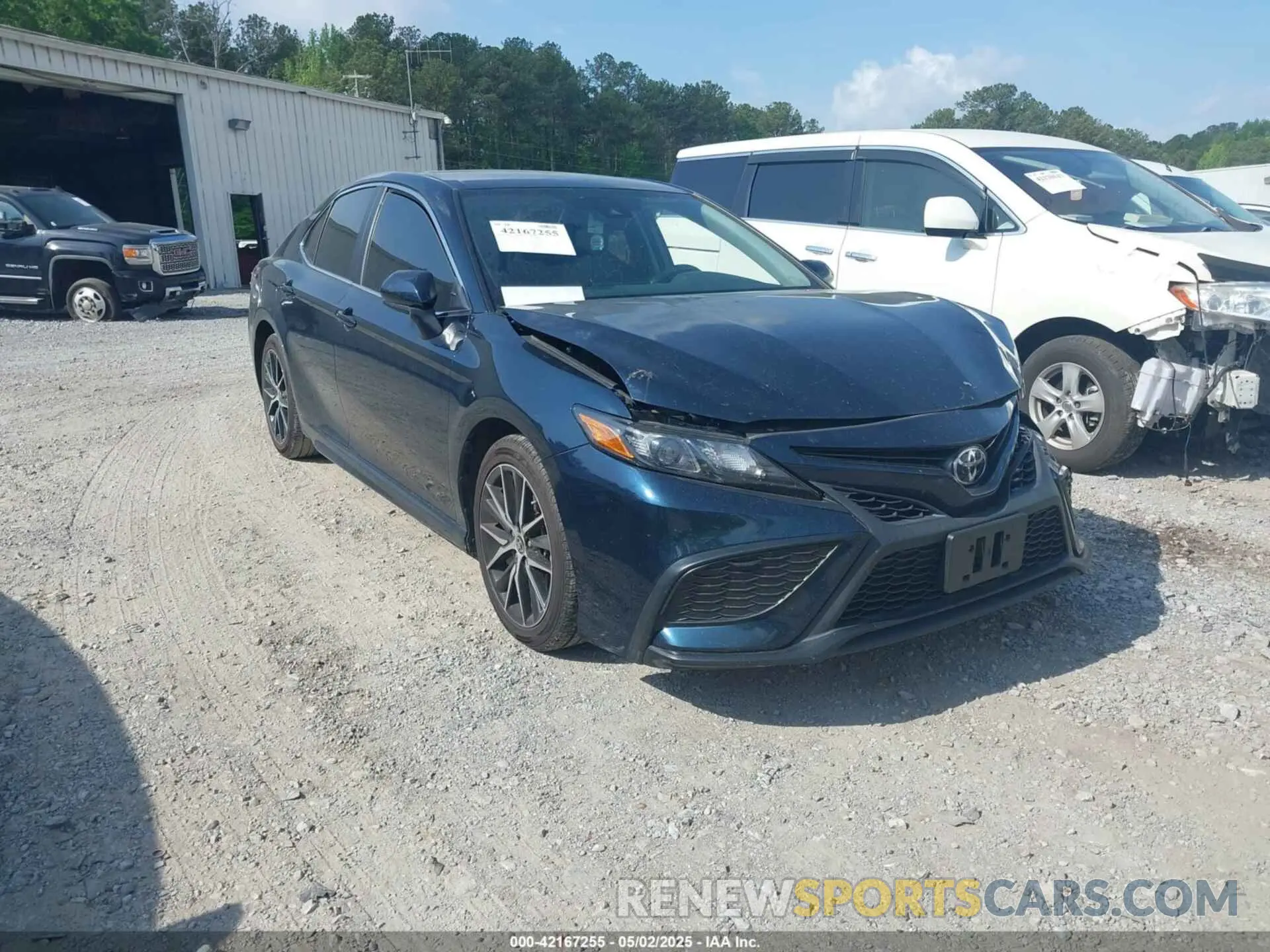 1 Photograph of a damaged car 4T1G11AK3MU576595 TOYOTA CAMRY 2021