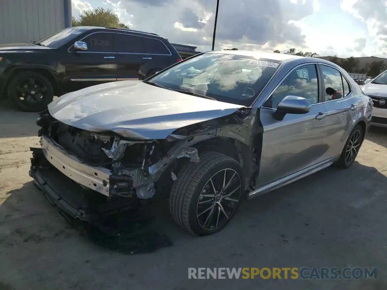 2 Photograph of a damaged car 4T1G11AK3MU581070 TOYOTA CAMRY 2021