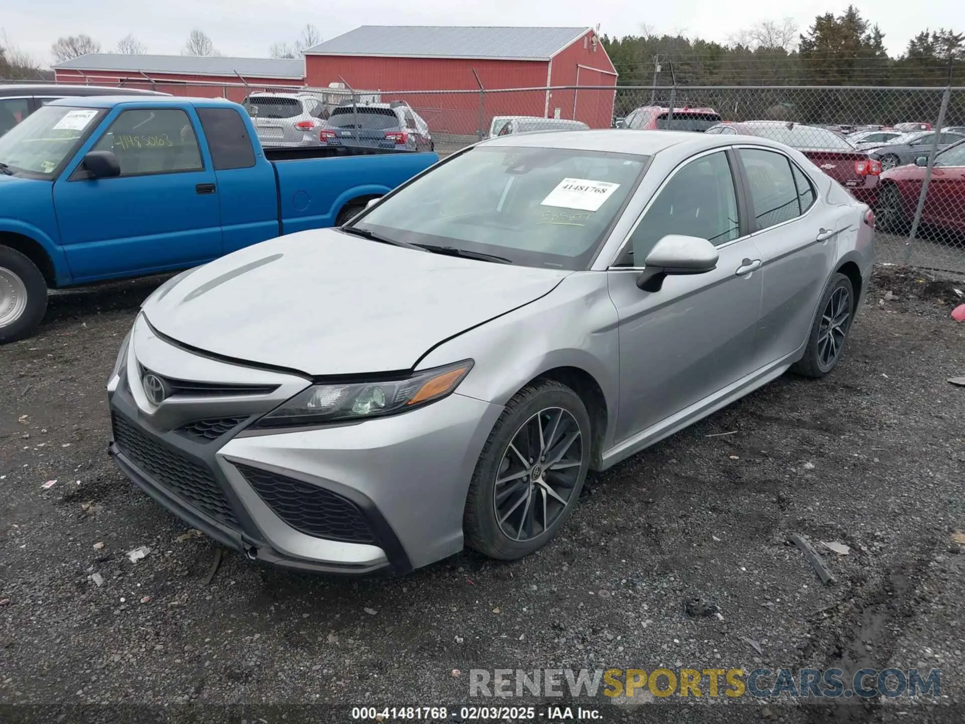 2 Photograph of a damaged car 4T1G11AK3MU585877 TOYOTA CAMRY 2021