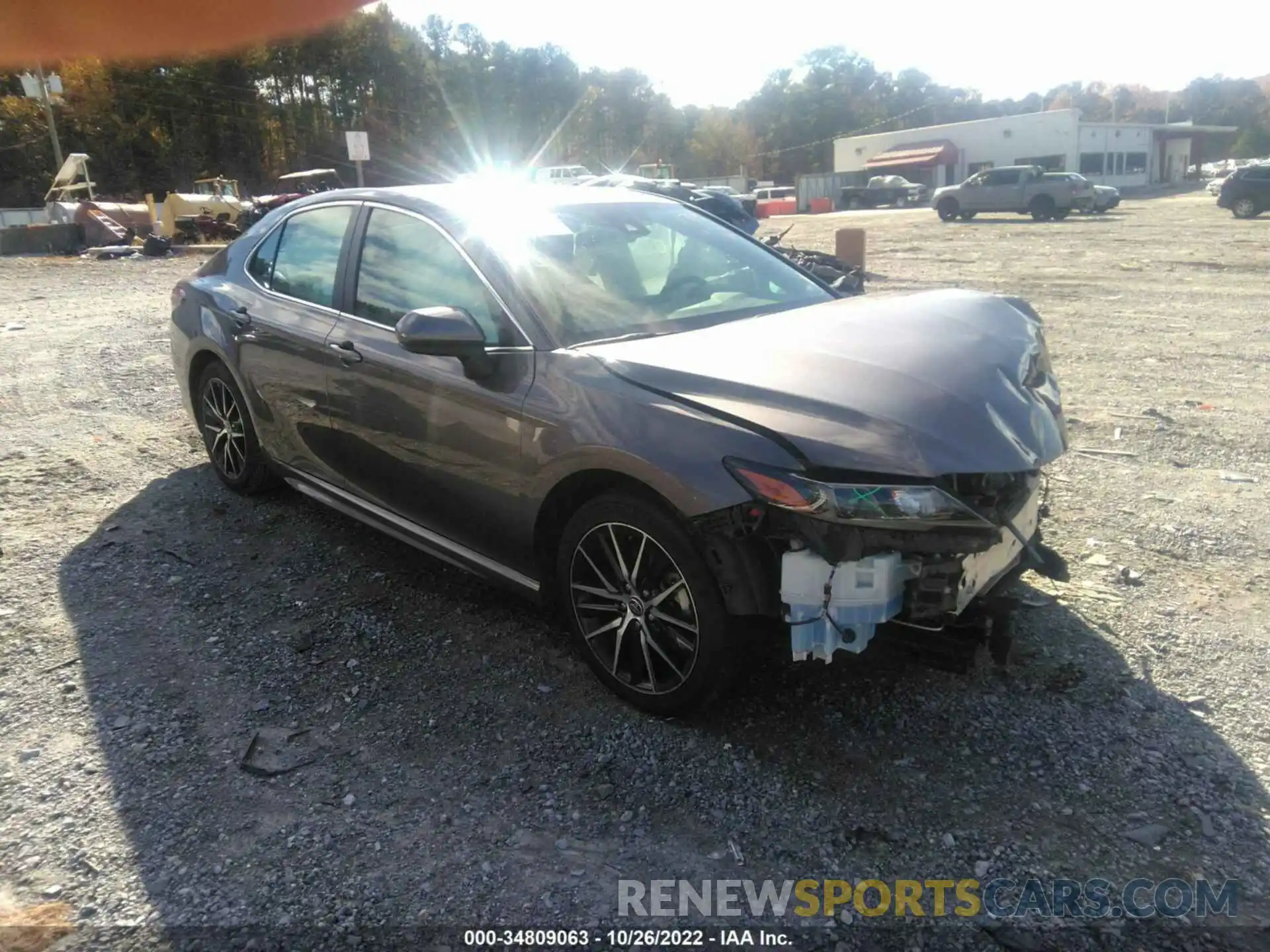 1 Photograph of a damaged car 4T1G11AK3MU591789 TOYOTA CAMRY 2021