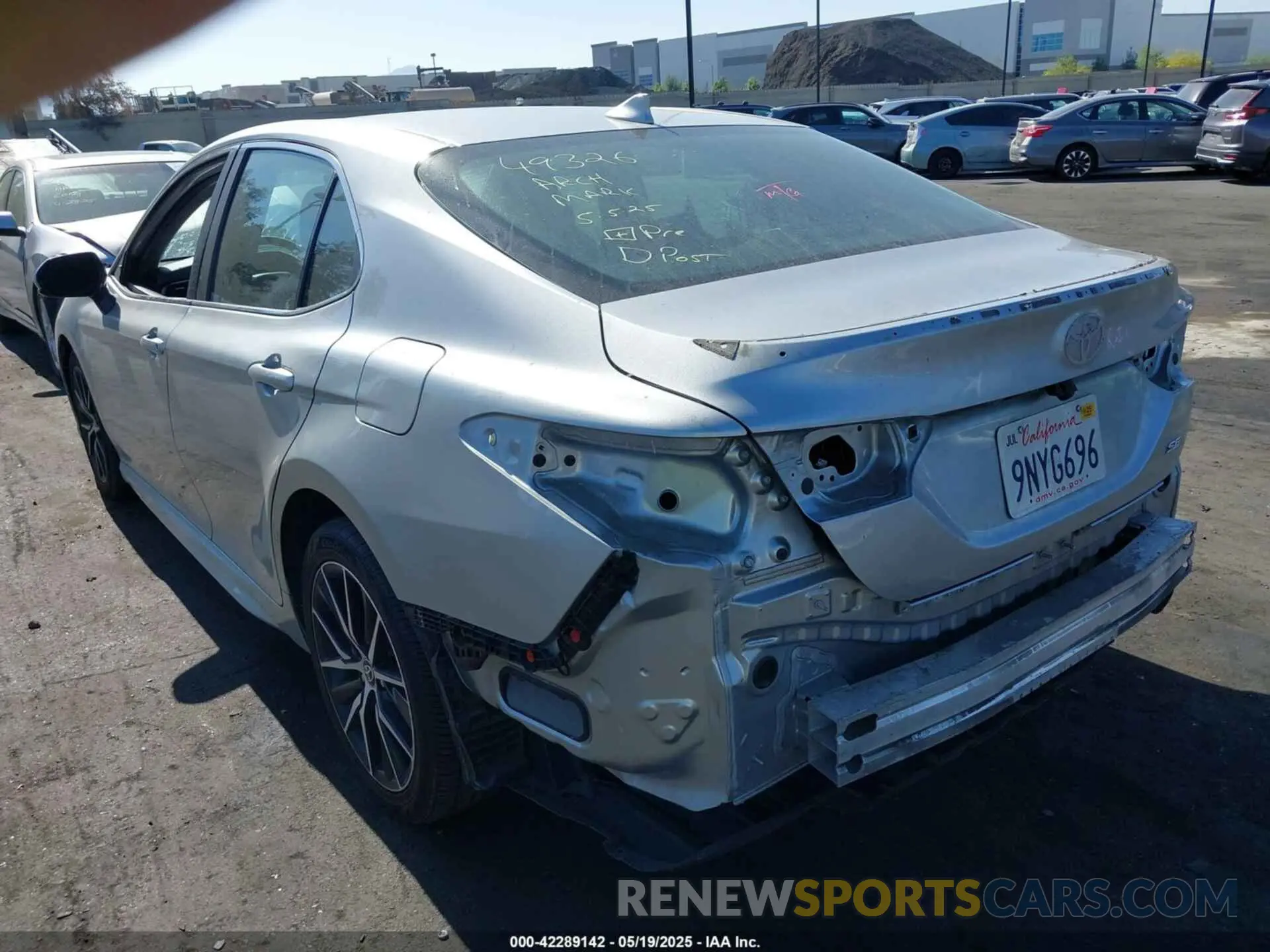 3 Photograph of a damaged car 4T1G11AK3MU602600 TOYOTA CAMRY 2021