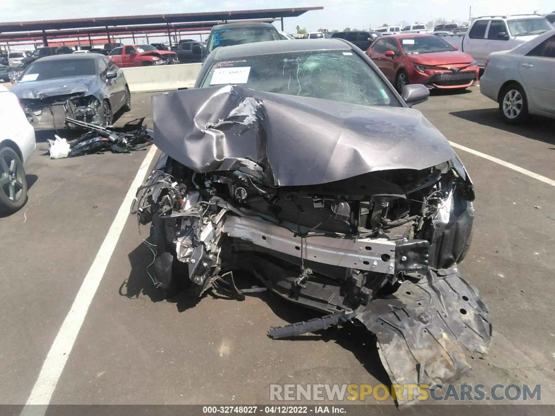 6 Photograph of a damaged car 4T1G11AK3MU605531 TOYOTA CAMRY 2021