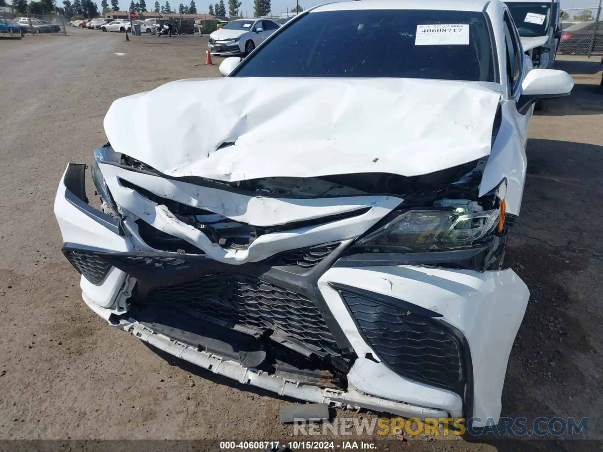6 Photograph of a damaged car 4T1G11AK3MU607845 TOYOTA CAMRY 2021