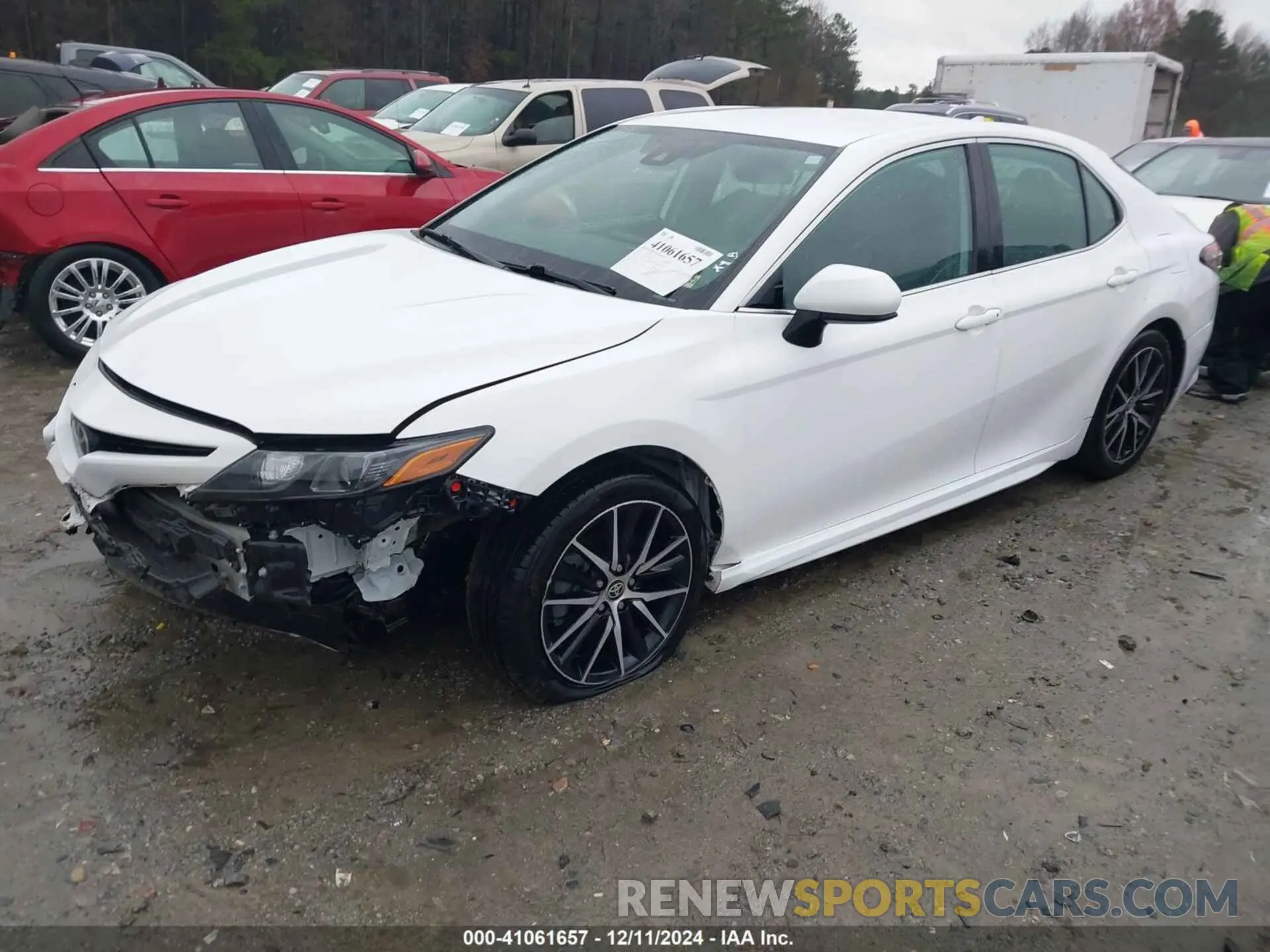2 Photograph of a damaged car 4T1G11AK3MU610051 TOYOTA CAMRY 2021