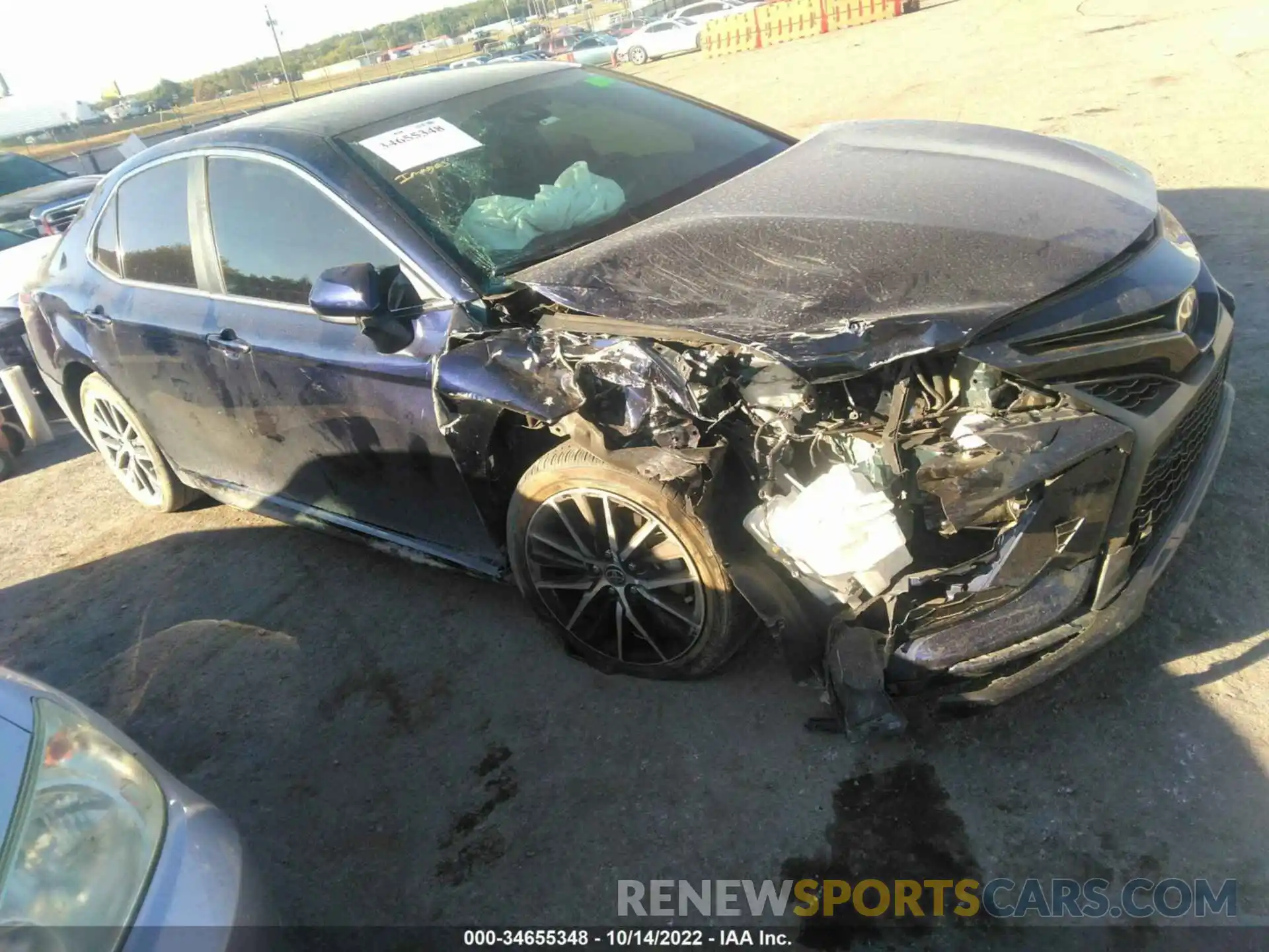 1 Photograph of a damaged car 4T1G11AK4MU403782 TOYOTA CAMRY 2021