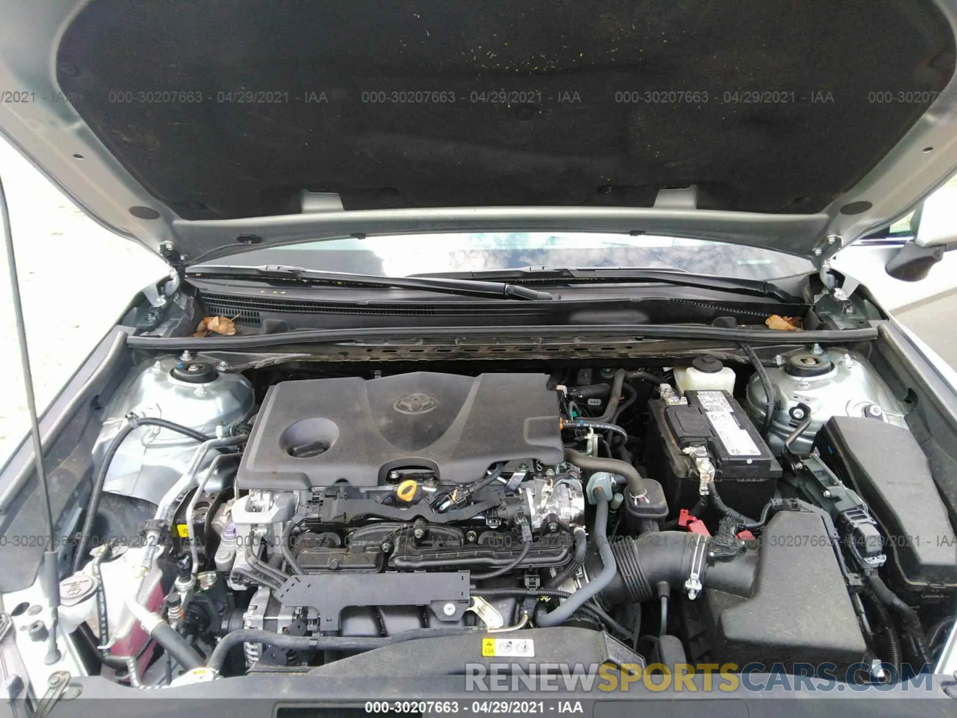 10 Photograph of a damaged car 4T1G11AK4MU411431 TOYOTA CAMRY 2021