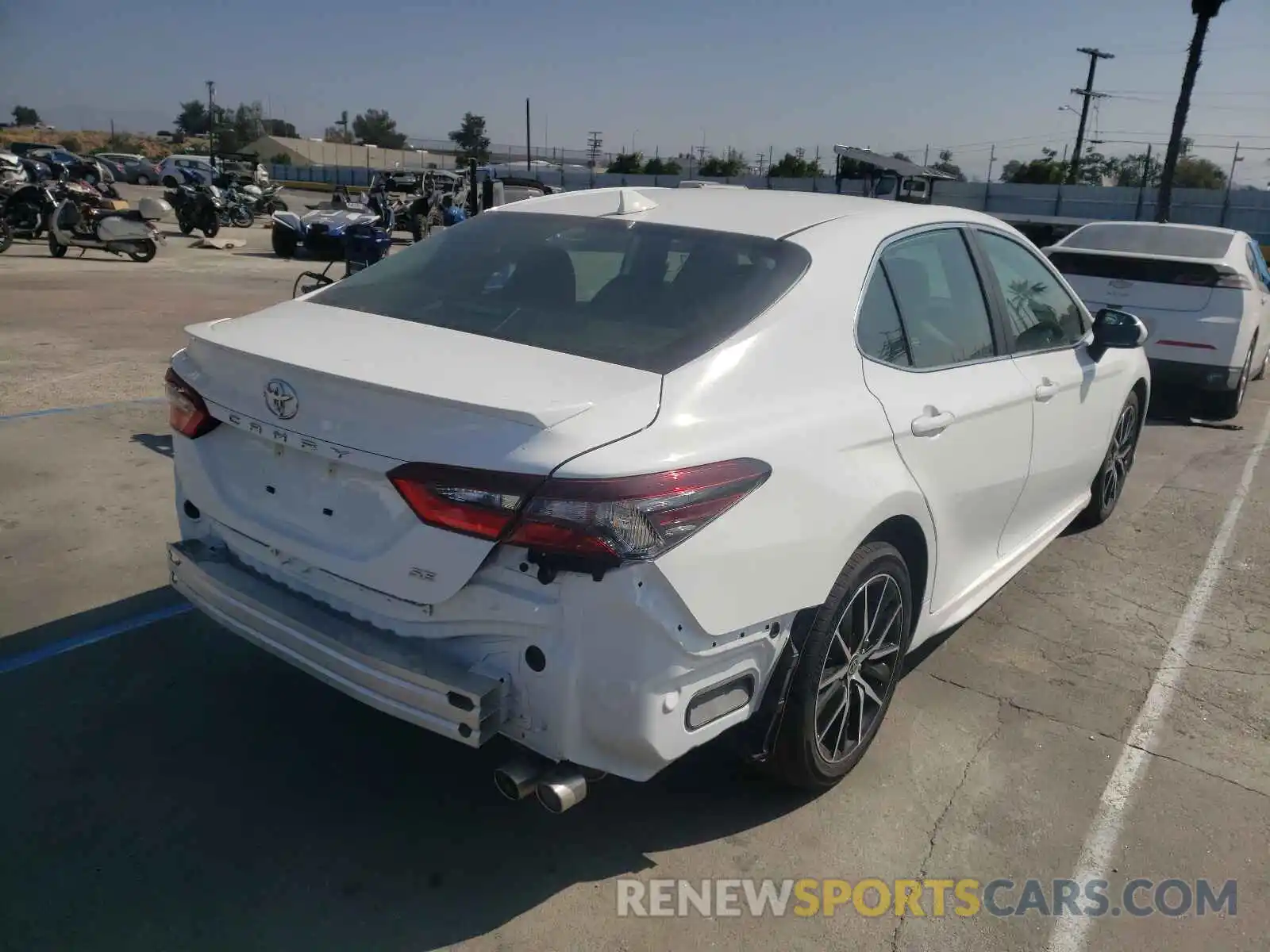 4 Photograph of a damaged car 4T1G11AK4MU419237 TOYOTA CAMRY 2021