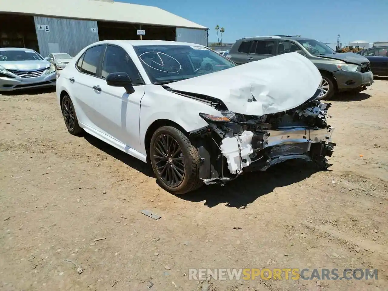 1 Photograph of a damaged car 4T1G11AK4MU420744 TOYOTA CAMRY 2021