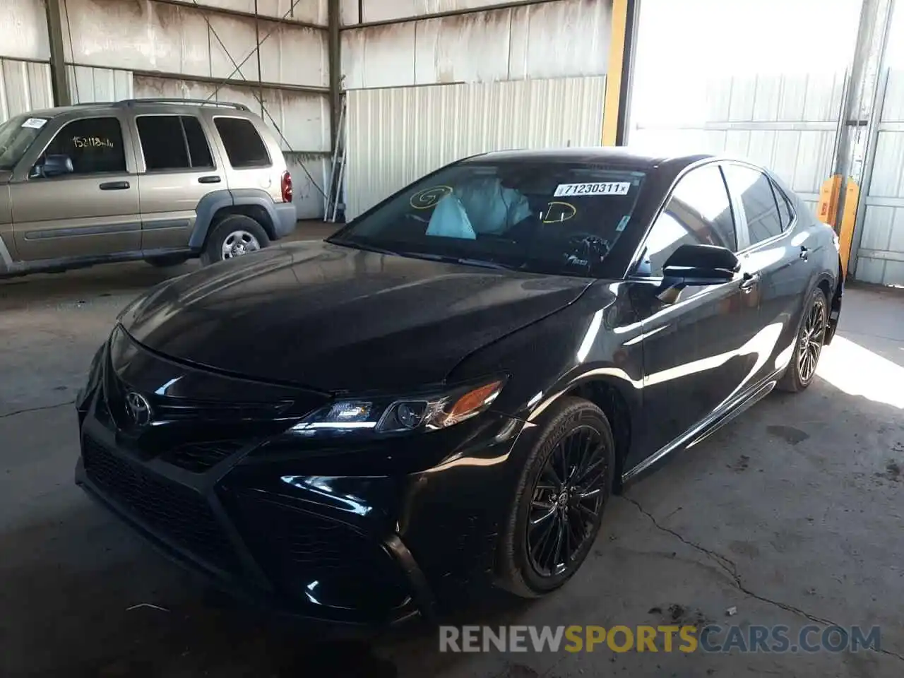 2 Photograph of a damaged car 4T1G11AK4MU421327 TOYOTA CAMRY 2021