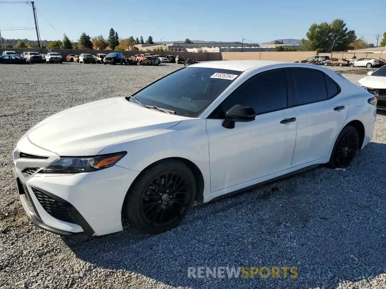 1 Photograph of a damaged car 4T1G11AK4MU421750 TOYOTA CAMRY 2021