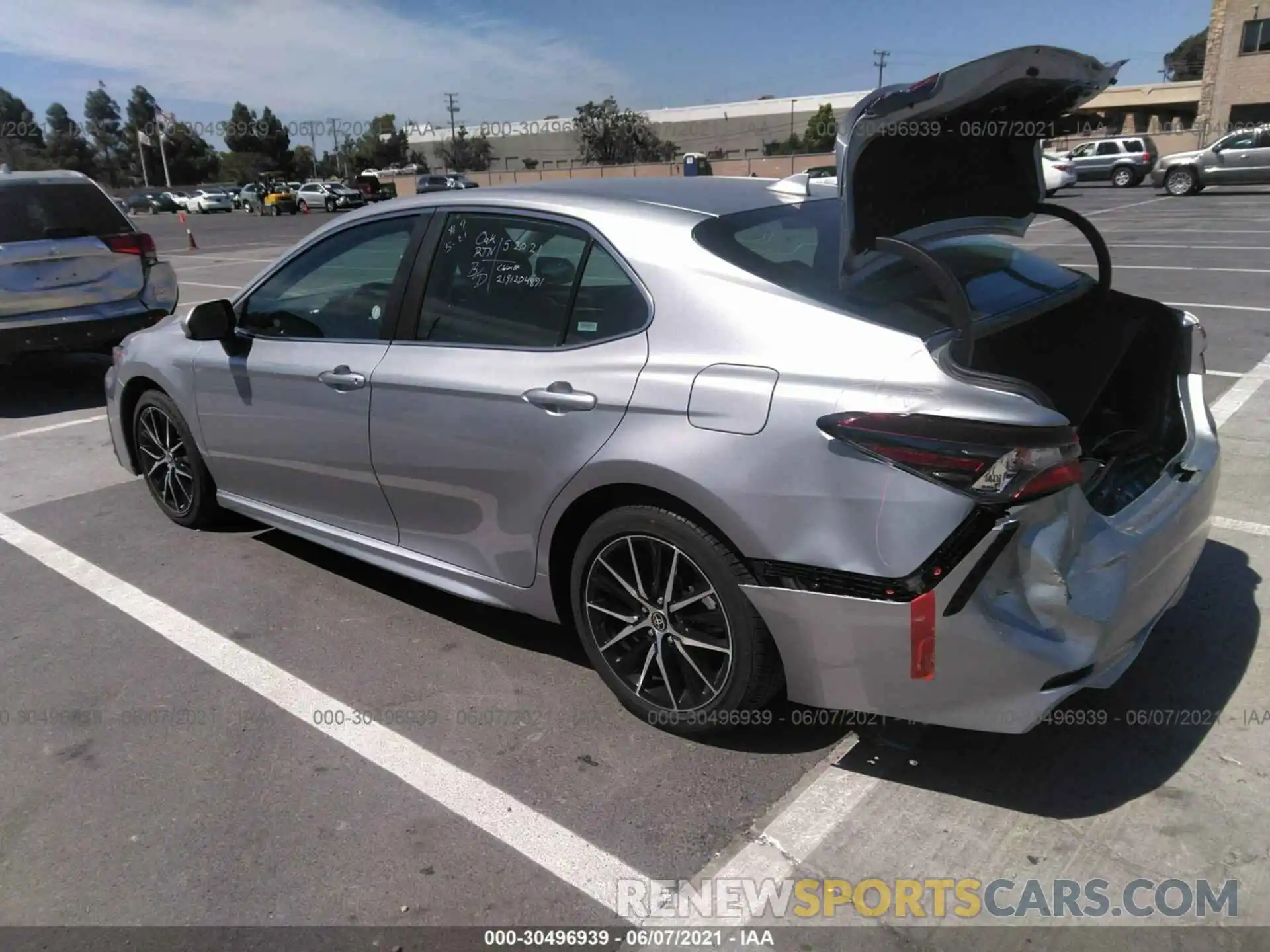 3 Photograph of a damaged car 4T1G11AK4MU428231 TOYOTA CAMRY 2021